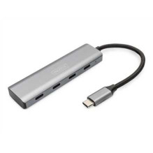 DIGITUS USB-C 3.1 šakotuvas, pilkas DIGITUS USB-C 3.1 šakotuvas, pilkas