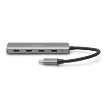 DIGITUS USB-C 3.1 šakotuvas, pilkas DIGITUS USB-C 3.1 šakotuvas, pilkas