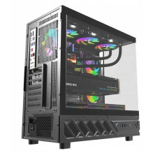 DarkFlash DS950V Juodas ekranas + 6 ventiliatoriai