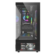 DarkFlash DS950V Juodas ekranas + 6 ventiliatoriai