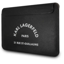 Karl Lagerfeld „Saffiano RSG“ įmautė, 13 colių, juoda Karl Lagerfeld „Saffiano RSG“ įmautė, 13 colių, juoda