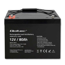 Qoltec 53075 AGM 12V / 80Ah Qoltec 53075 AGM 12V / 80Ah