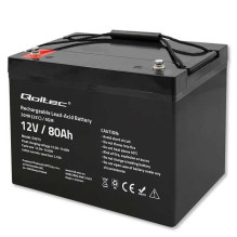Qoltec 53075 AGM 12V / 80Ah Qoltec 53075 AGM 12V / 80Ah