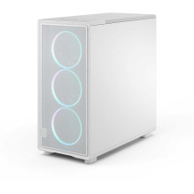 Fractal Design Epoche XL TG RGB skaidraus atspalvio balta