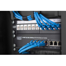 DIGITUS Kabelių tvarkymo skydelis su šepečiu DN-10-ORG-1-2U-B DIGITUS Kabelių tvarkymo skydelis su šepečiu DN-10-ORG-1-2U-B