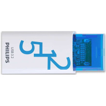 Philips 512GB USB 3.2 Click Ocean Blue FM51FD175B / 00 Philips 512GB USB 3.2 Click Ocean Blue FM51FD175B / 00