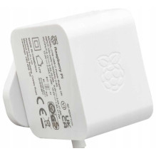 Raspberry Pi 27W USB-C Pi5 Balta