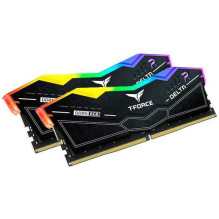 TEAM GROUP T-Force Delta RGB juodas 2x16GB DDR5 6400MHZ DIMM FF3D532G6400HC32ADC01