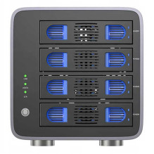 UNITEK 4 skyrių RAID 2,5 colio / 3,5 colio SATA kosminės pilkos spalvos S1301AGY01-EU UNITEK 4 skyrių RAID 2,5 colio / 3,5 colio SATA kosminės pilkos spalvos S1301AGY01-EU