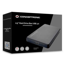 Conceptronic CHD2MUSB3B 2,5 colio SATA USB 3.0 juodas 130000903501 Conceptronic CHD2MUSB3B 2,5 colio SATA USB 3.0 juodas 130000903501