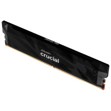 Crucial Pro spartinimo plokštė, juoda, 16GB, DDR5, 6400MHZ, DIMM, CP16G64C32U5B