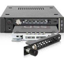 Icy Dock „ToughArmor EX“ MB492SKL-B 2,5 colio SATA juodas Icy Dock „ToughArmor EX“ MB492SKL-B 2,5 colio SATA juodas