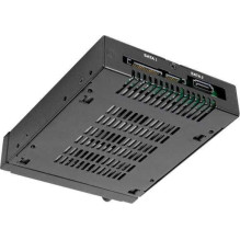 Icy Dock „ToughArmor EX“ MB492SKL-B 2,5 colio SATA juodas Icy Dock „ToughArmor EX“ MB492SKL-B 2,5 colio SATA juodas