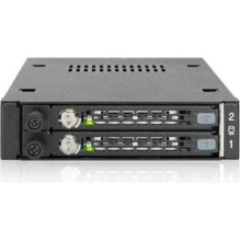 Icy Dock „ToughArmor EX“ MB492SKL-B 2,5 colio SATA juodas Icy Dock „ToughArmor EX“ MB492SKL-B 2,5 colio SATA juodas