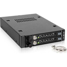 Icy Dock „ToughArmor EX“ MB492SKL-B 2,5 colio SATA juodas Icy Dock „ToughArmor EX“ MB492SKL-B 2,5 colio SATA juodas