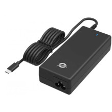 Conceptronic OZUL03BE 100W GaN Desktop USB PD Juoda Conceptronic OZUL03BE 100W GaN Desktop USB PD Juoda