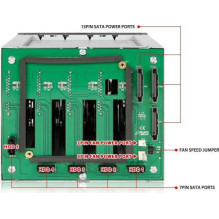 Icy Dock FatCage MB155SP-B 3,5 colio SATA juodas