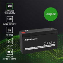 Qoltec 53072 AGM 6V 7,2 Ah Qoltec 53072 AGM 6V 7,2 Ah
