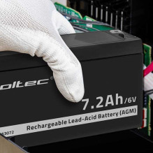 Qoltec 53072 AGM 6V 7,2 Ah Qoltec 53072 AGM 6V 7,2 Ah