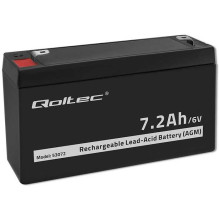 Qoltec 53072 AGM 6V 7,2 Ah Qoltec 53072 AGM 6V 7,2 Ah