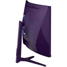 Arozzi Nova 34" VA 21:9 lenktas violetinis