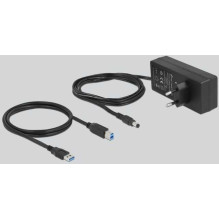 DELOCK 63670 išorinis 5 Gbps USB šakotuvas su 10 prievadų + komutatorius