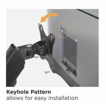EQUIP 650138 17"-32" Dual Monitor Wall-Mounted Bracket EQUIP 650138 17"-32" Dual Monitor Wall-Mounted Bracket