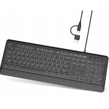 Gembird KB-UML-04 (EN) Black Gembird KB-UML-04 (EN) Black