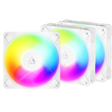„Arctic P12 Pro“ atvirkštinis A-RGB 3 vnt. 120 mm korpuso ventiliatorių rinkinys ACFAN00334A
