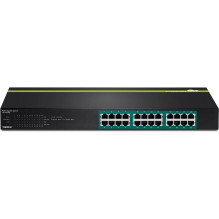 24-Port Gigabit PoE+ Switch 370W 19" TRENDnet 24-Port Gigabit PoE+ Switch 370W 19" TRENDnet