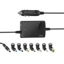 Hama Automobilinio nešiojamojo kompiuterio maitinimo šaltinis 15-19V / 70W Hama Automobilinio nešiojamojo kompiuterio maitinimo šaltinis 15-19V / 70W