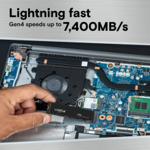Dysk SSD Crucial T500 500GB M.2 2280 PCI-E x4 Gen4 NVMe (CT500T500SSD8)