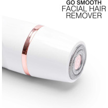 Rio SHTR-EU / 1.3 Go Smooth 4-In-1 moteriškas skustuvas ir bikinio zonos kirptuvas, baltas