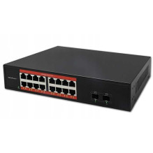 Qoltec 52364 16xRJ45 2xSFP
