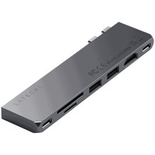 Satechi ST-HUCPHSM USB-C pilkas Satechi ST-HUCPHSM USB-C pilkas