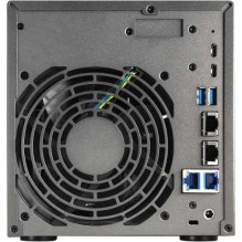 Asustor Lockerstor 4 Gen3 AS6804T 4-Bay Juoda Asustor Lockerstor 4 Gen3 AS6804T 4-Bay Juoda