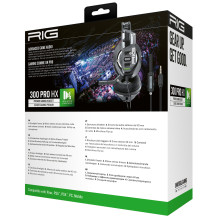 NACON RIG 300 PRO HX žaidimų ausinės – juodos NACON RIG 300 PRO HX žaidimų ausinės – juodos