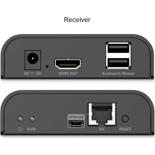 Digitus HDMI IP KVM Extender Set Switch, 4K / 60Hz Digitus HDMI IP KVM Extender Set Switch, 4K / 60Hz