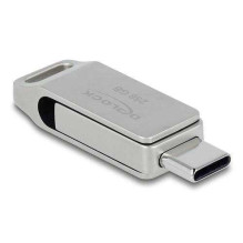 DELOCK 256GB USB-A / C 54008 pilkas