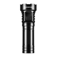 LED Žibintuvėlis - Superfire L24 USB-C Žibintuvėlis, 7 LED, 3 600 mAh, IP44