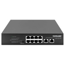 Intellinet Switch Gigabit 8x RJ45 PoE+, 2x RJ45 Uplink Intellinet Switch Gigabit 8x RJ45 PoE+, 2x RJ45 Uplink