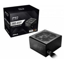 Asrock PRO-650B 650W Black Asrock PRO-650B 650W Black
