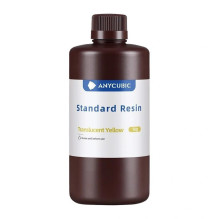 3D Spausdintuvo Derva - ANYCUBIC Standartinė Derva 1 kg Skaidri Geltona 3D Spausdintuvo Derva - ANYCUBIC Standartinė Derva 1 kg Skaidri Geltona