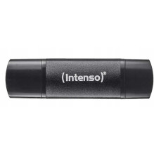 Intenso 32GB USB-A / C 3.2 3544480 Juoda Intenso 32GB USB-A / C 3.2 3544480 Juoda