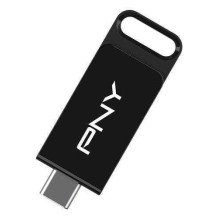 PNY 64GB Elite-X USB-C 3.2 P-FD64GELC-GE Juodas PNY 64GB Elite-X USB-C 3.2 P-FD64GELC-GE Juodas