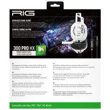 NACON RIG 300HX XBX GAMING HEADSET WHITE RIG300PROHXW NACON RIG 300HX XBX GAMING HEADSET WHITE RIG300PROHXW