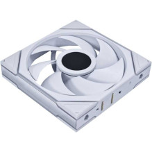 Lian Li 14RTLLCD1W1W 140mm Korpuso ventiliatorius, baltas Lian Li 14RTLLCD1W1W 140mm Korpuso ventiliatorius, baltas