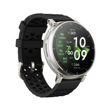 Amazfit Active 3 Premium NFC, 45mm with Silicon Band, Gold Black EU W2558GL1N