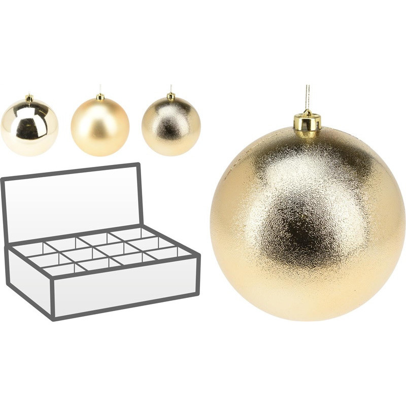 Christmas Tree toy XXL, gold, 18 cm