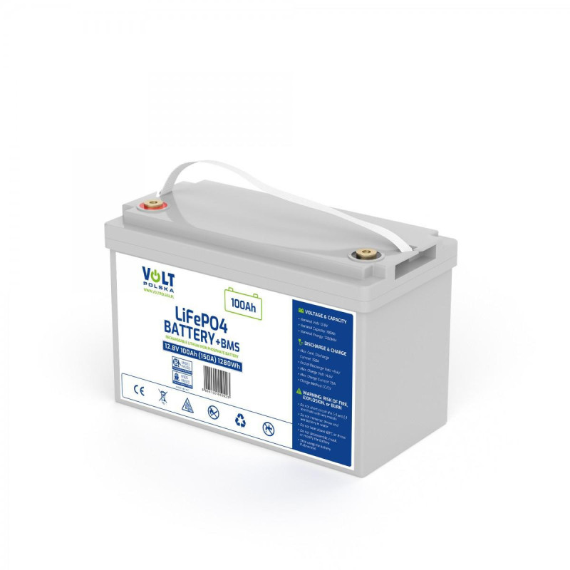 Lithium Iron Phosphate LiFePO4 Battery 12V 100Ah 150A